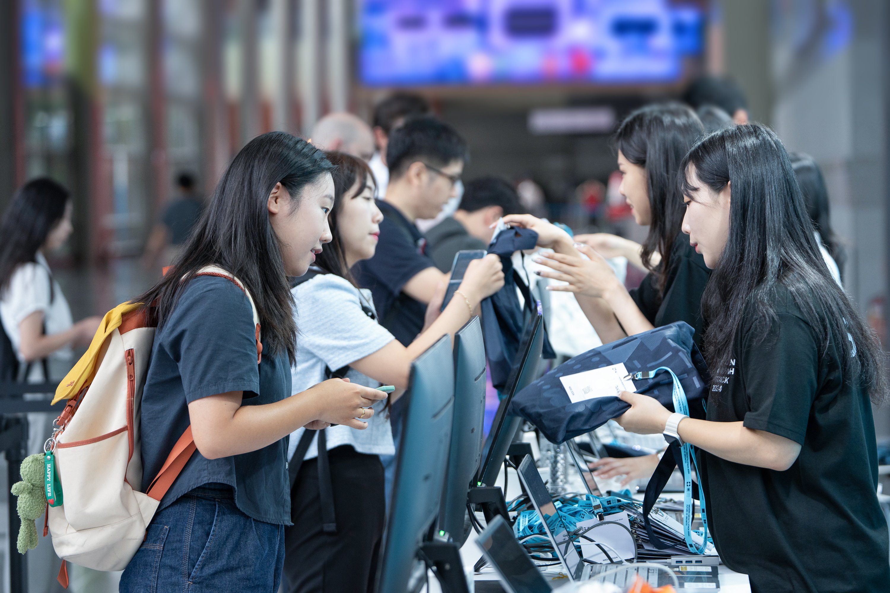 2024mgs 등록데스크 전경