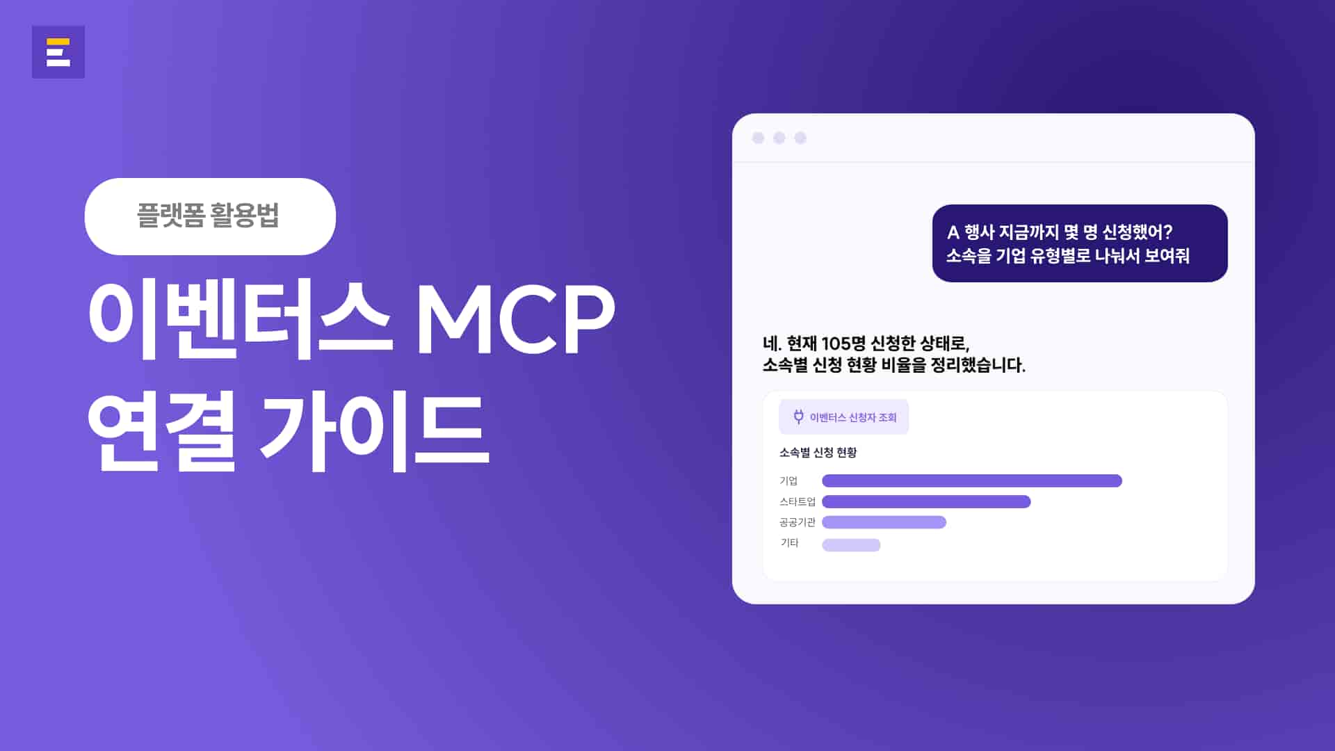 이벤터스 MCP 사용법: MCP란?, 클로드로 행사 만들고 운영하기